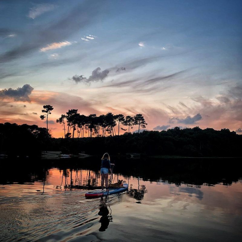 Paddle mimizan-tourisme-kayak-paddle-allwater-Paddle-Sunset